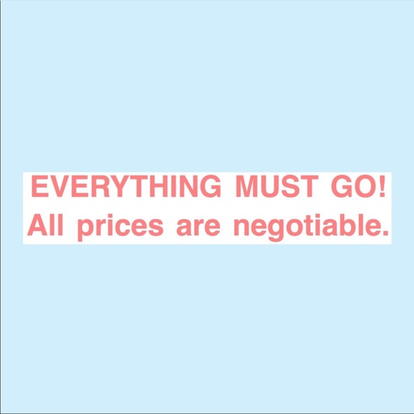SALE EVERYTHING MUST GO - Picture 1 of 1